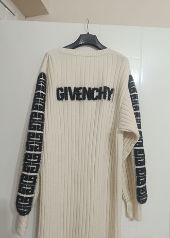 Givenchy Uzun Kollu Beyaz Triko Elbise - Görsel 2