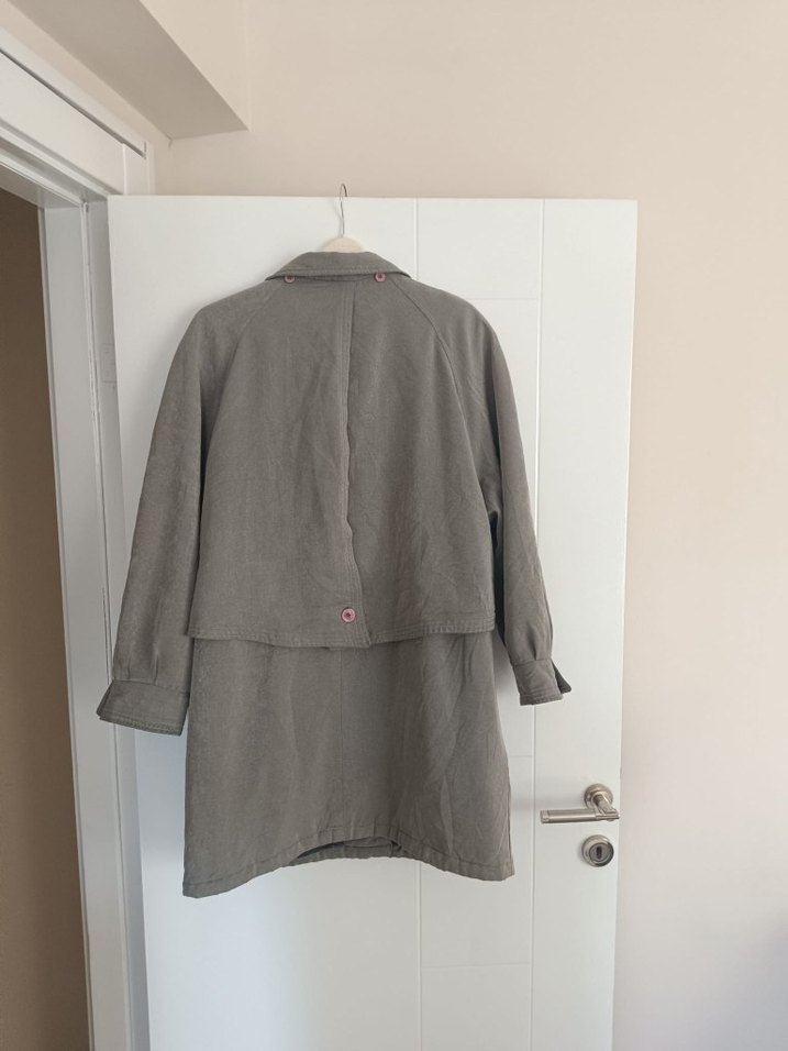 Düğmeli, i Trençkot - Görsel 3