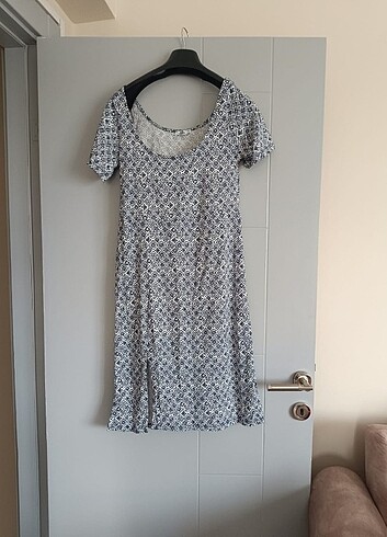 Elbise mavi - Görsel 5