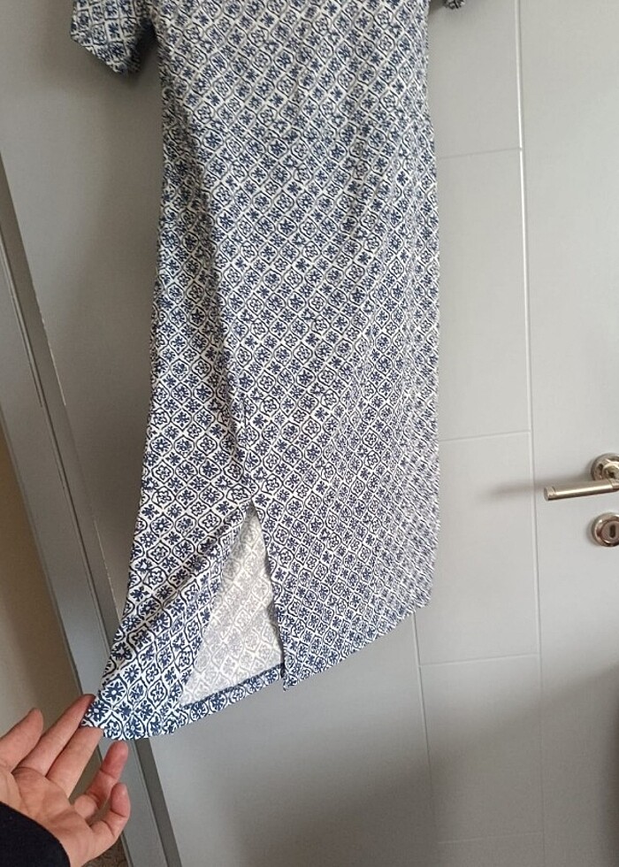 Elbise mavi - Görsel 2