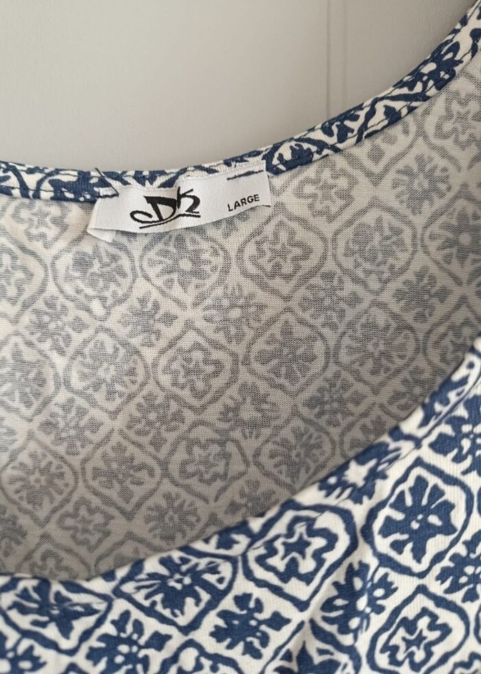 Elbise mavi - Görsel 4