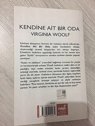 Vırgınıa woolf kendine ait bir oda - Görsel 2