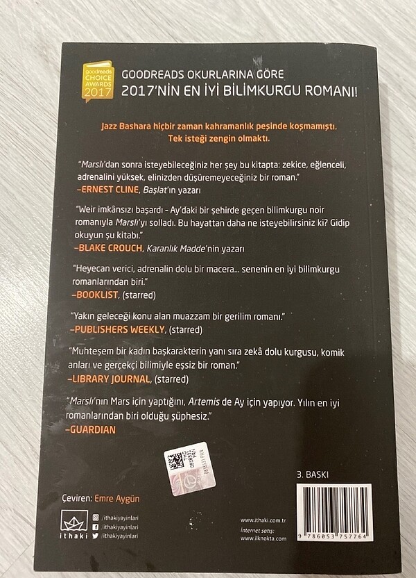 Artemis Andy weır - Görsel 2