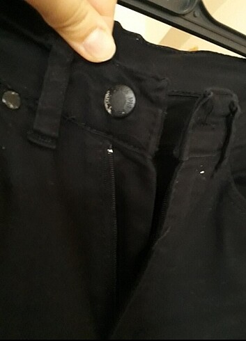 40 Beden siyah Renk Keten pantolon