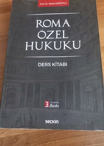 Roma Özel Hukuku Ders Kitabı - Seçkin