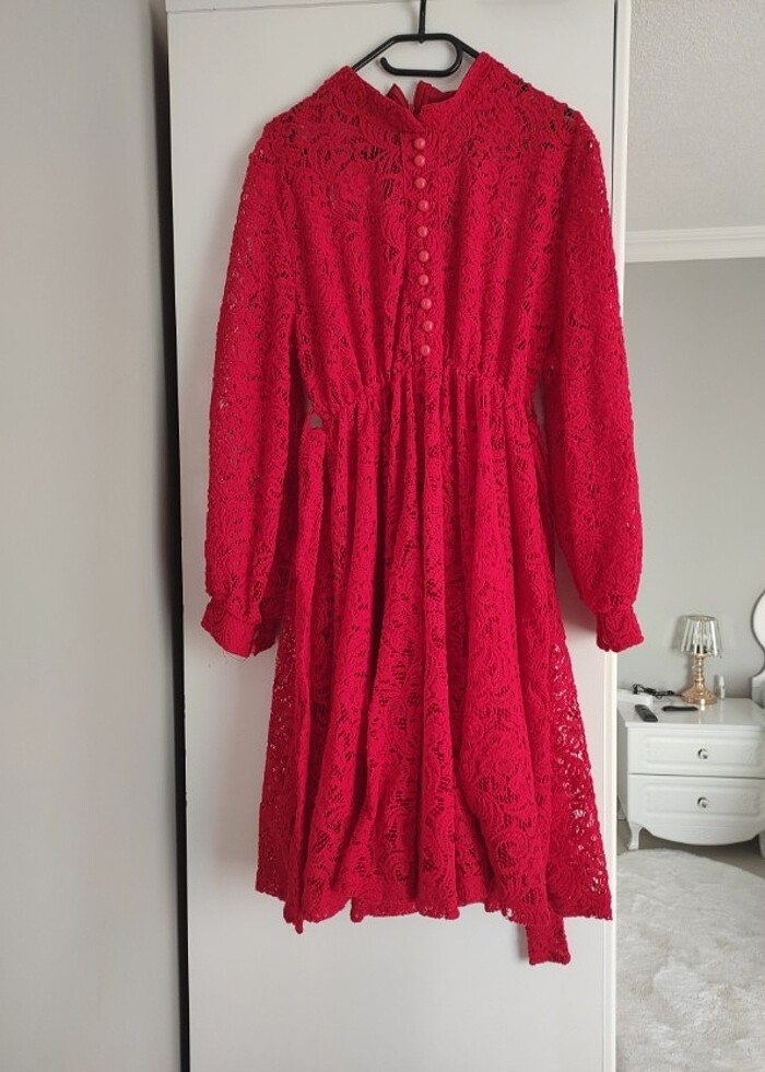 Kırmızı büyük beden  - Görsel 3