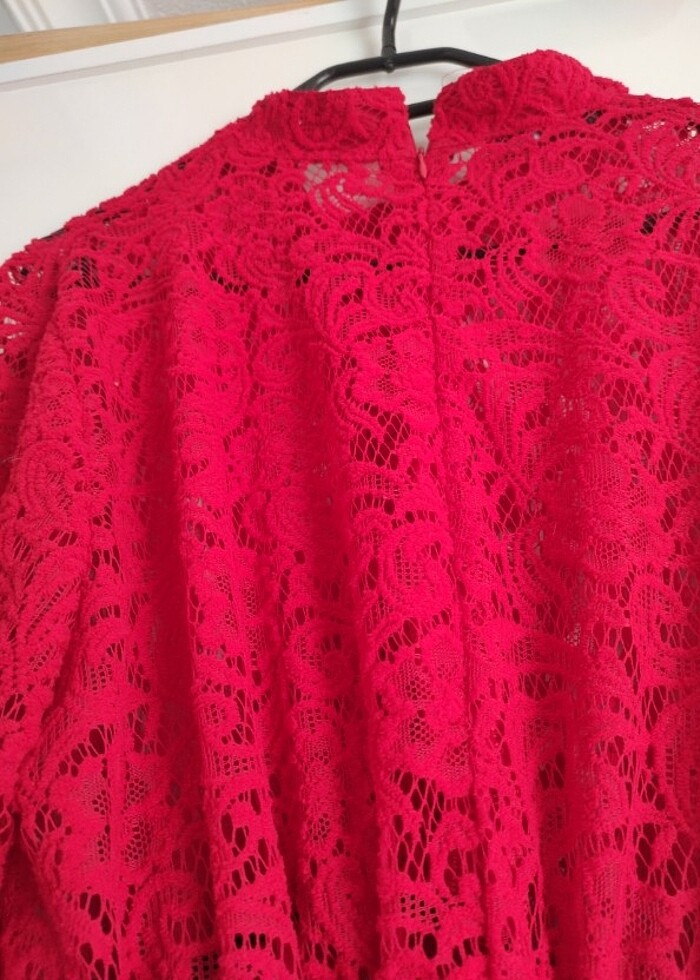 Kırmızı büyük beden  - Görsel 4