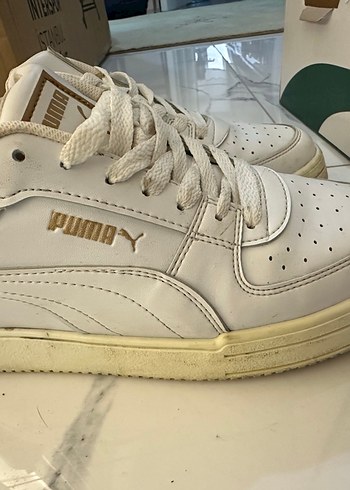 Beyaz Puma Erkek Sneaker - Görsel 9