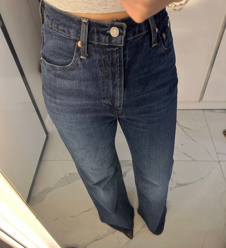 Levis Ribcage Bell Jean - Görsel 4