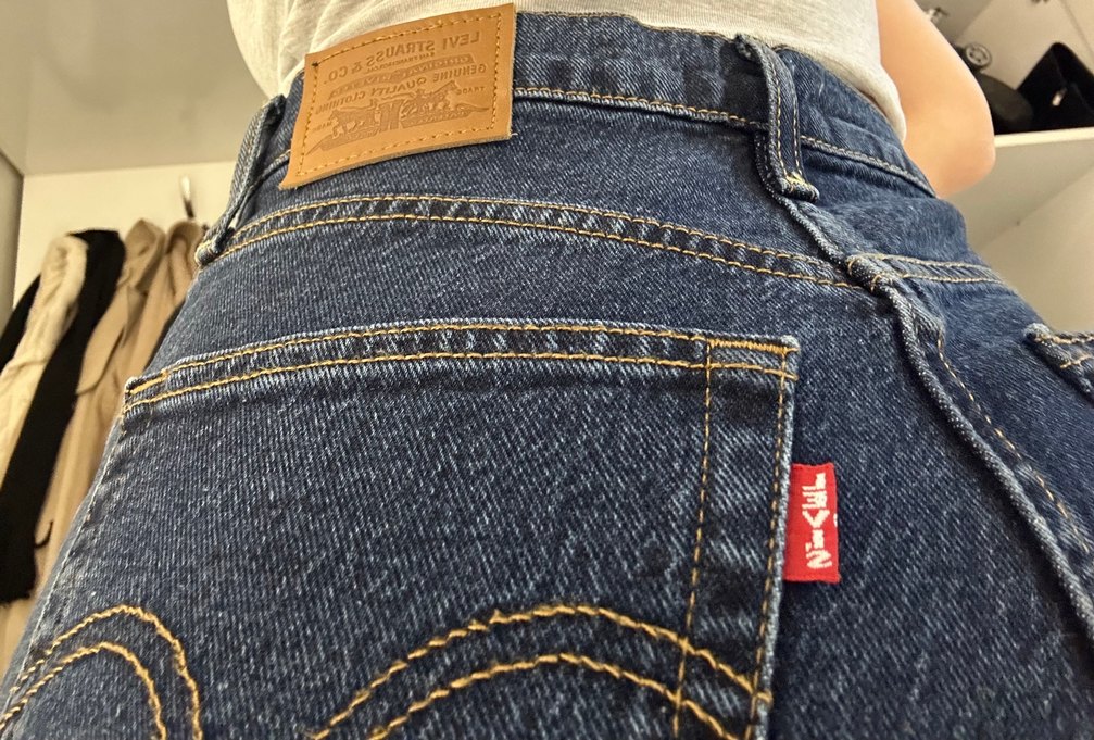Levis Ribcage Bell Jean - Görsel 5