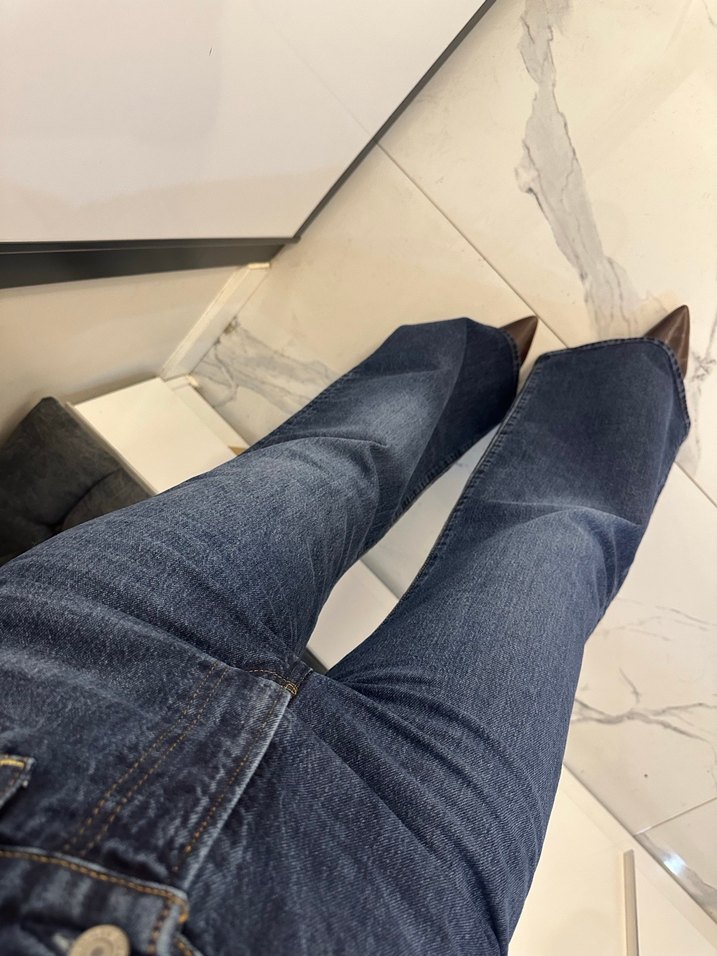 Levis Ribcage Bell Jean - Görsel 3