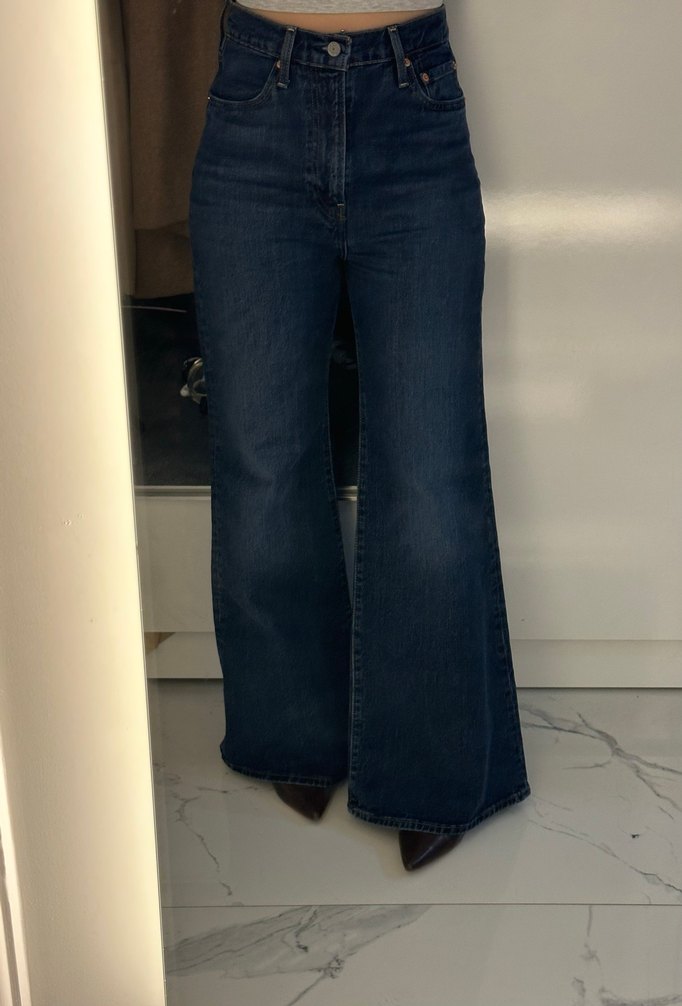 Levis Ribcage Bell Jean - Görsel 2