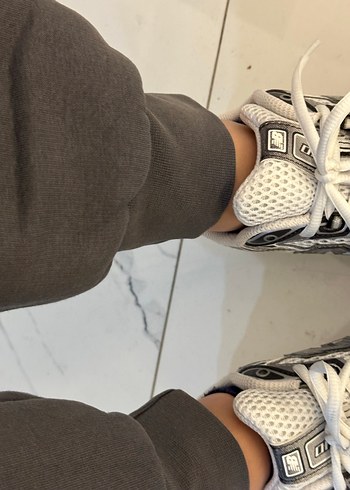 Gri Rahat Kesim Kadın Eşofman Altı - Görsel 4