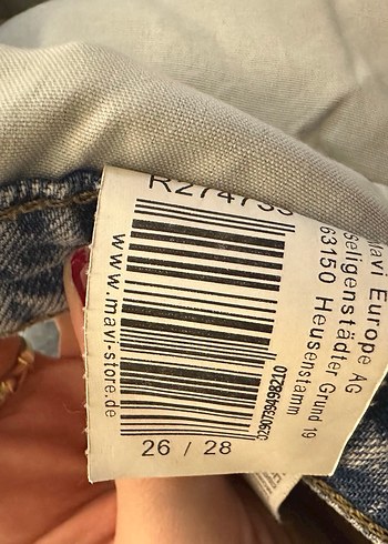 MAVI Fuji Mid Rise Baggy Jean - Görsel 7