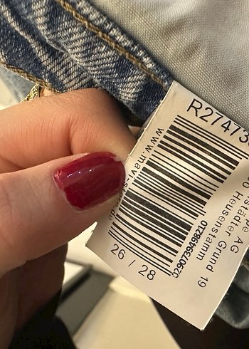 MAVI Fuji Mid Rise Baggy Jean - Görsel 8