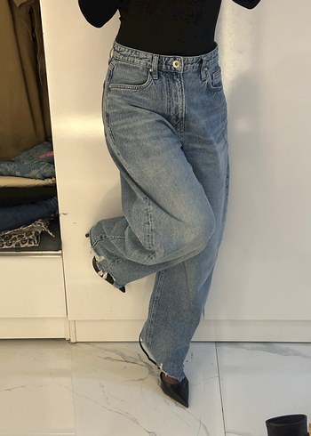 MAVI Fuji Mid Rise Baggy Jean - Görsel 2