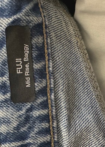 MAVI Fuji Mid Rise Baggy Jean - Görsel 6