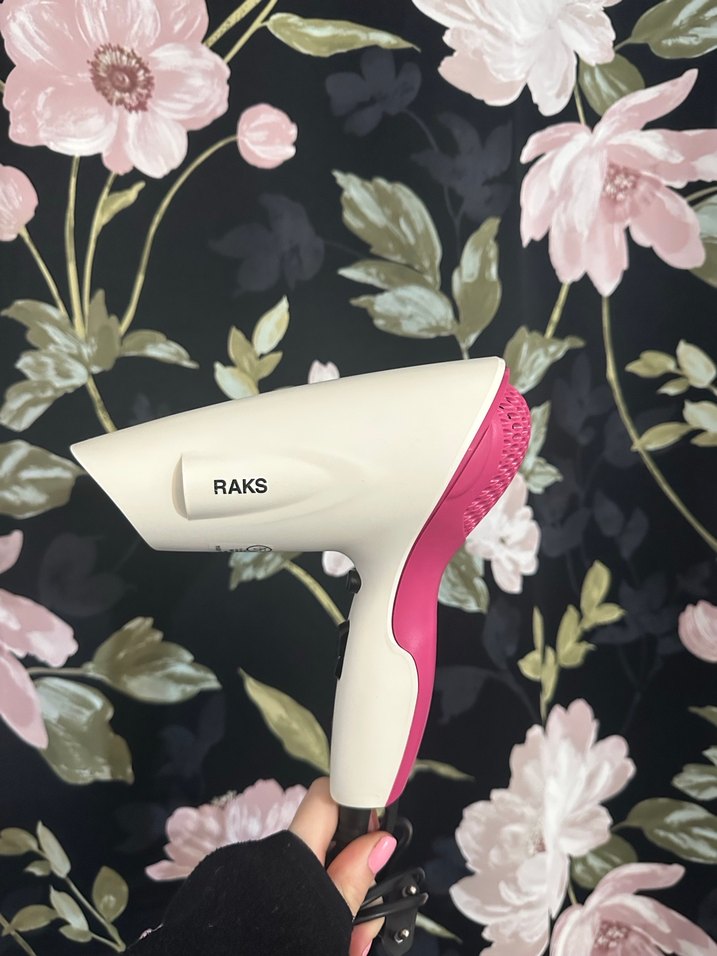 RAKS Pembe Seyahat Boy Saç Kurutma Makinesi - Görsel 2