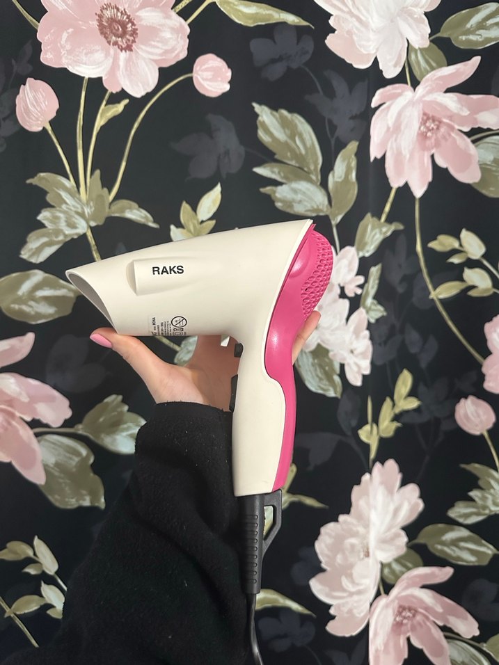 RAKS Pembe Seyahat Boy Saç Kurutma Makinesi - Görsel 3