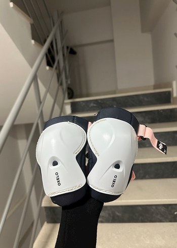 Kız Çocuk bisiklet toz pembe Koruyucu Set - Görsel 4