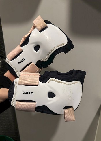 Kız Çocuk bisiklet toz pembe Koruyucu Set - Görsel 8