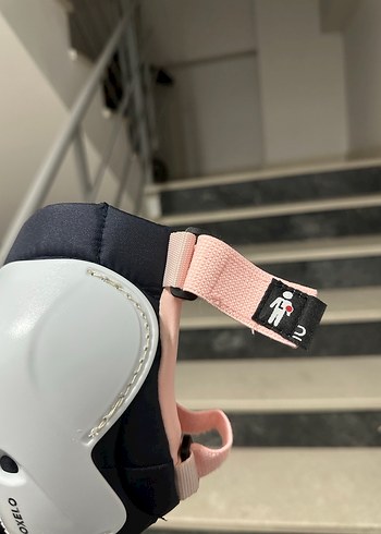 Kız Çocuk bisiklet toz pembe Koruyucu Set - Görsel 5