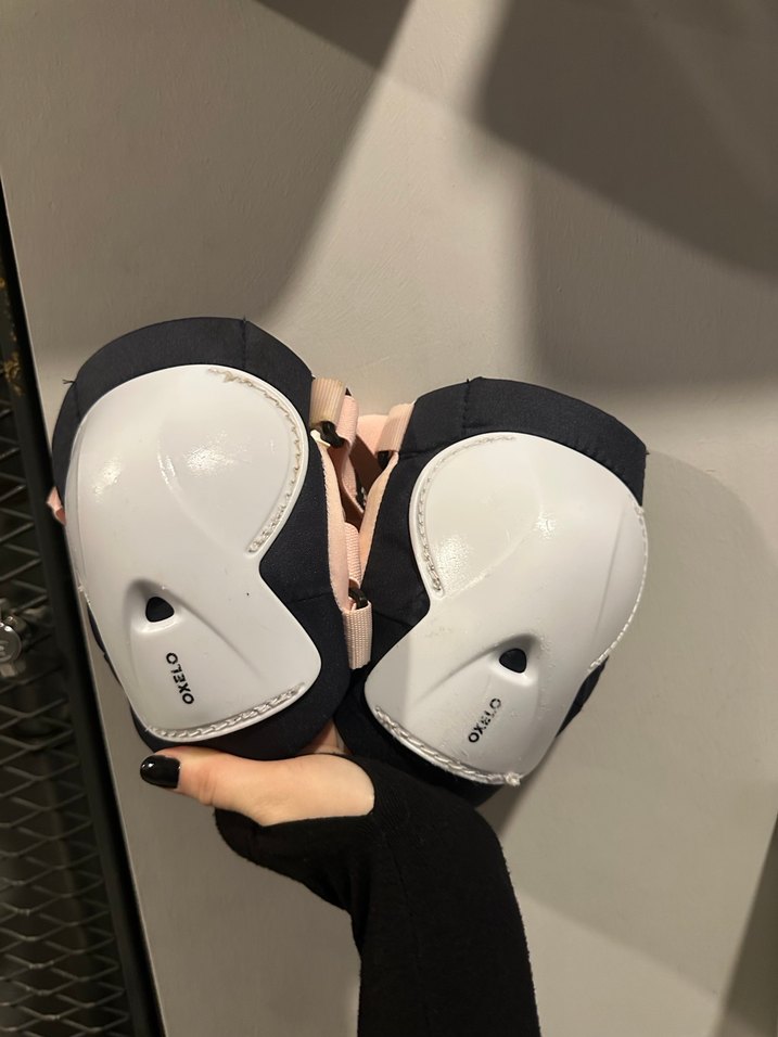 Kız Çocuk bisiklet toz pembe Koruyucu Set - Görsel 2