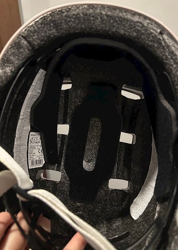 Pastel Pembe Cocuk Kask - Görsel 5