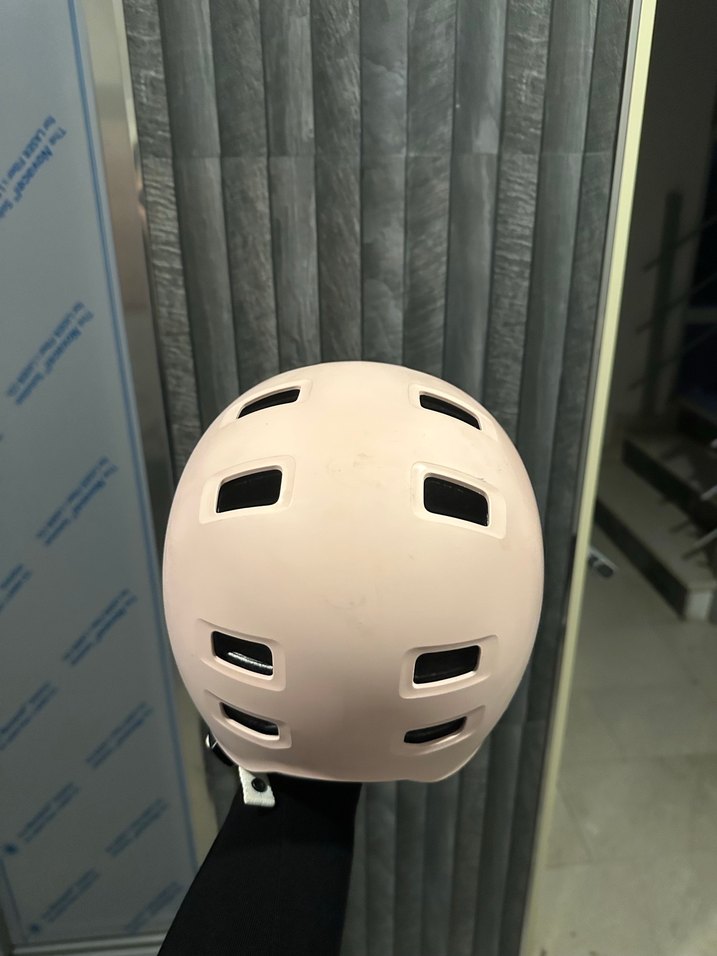 Pastel Pembe Cocuk Kask - Görsel 4