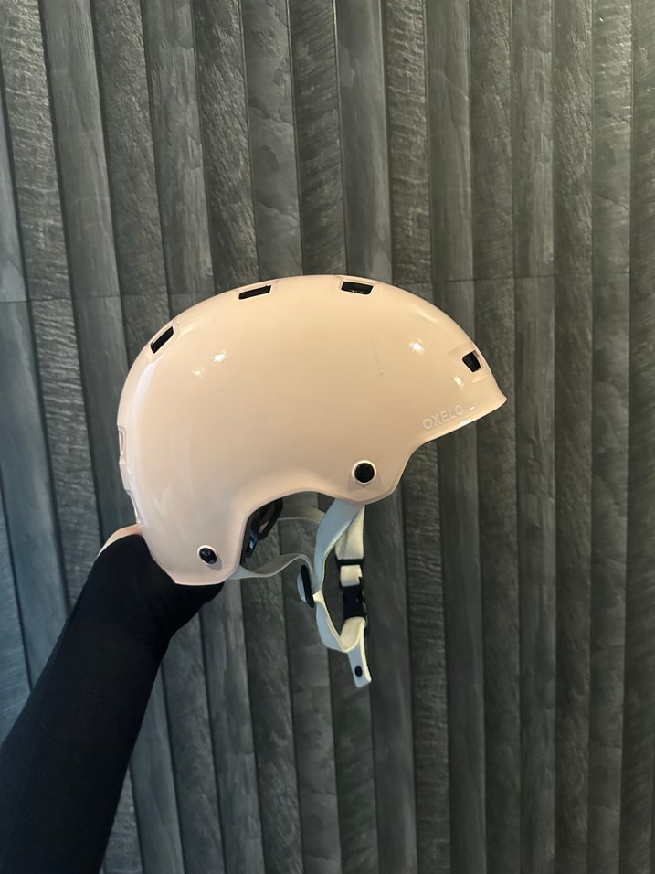 Pastel Pembe Cocuk Kask - Görsel 2