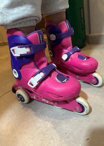 Kiz cocuk  Paten, Tokalı, Pembe - Görsel 2