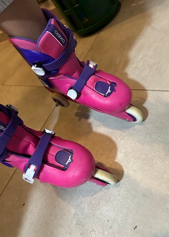 Kiz cocuk  Paten, Tokalı, Pembe - Görsel 3
