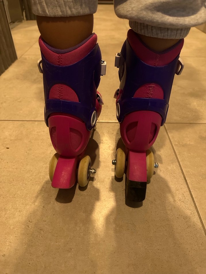 Kiz cocuk  Paten, Tokalı, Pembe - Görsel 5