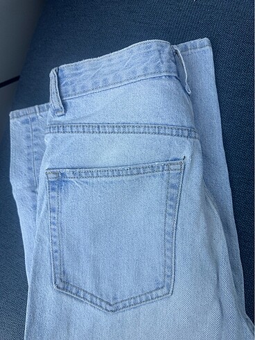 36 Beden mavi Renk P&B BUZ MAVISI STRAIGHT FIT JEAN