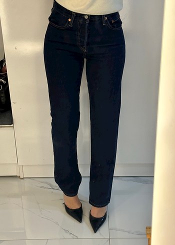 Levis 501 Koyu Lacivert Jean