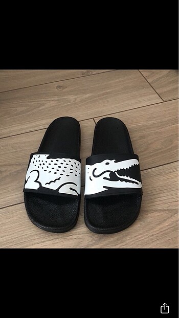 Lacoste Croco Terlik