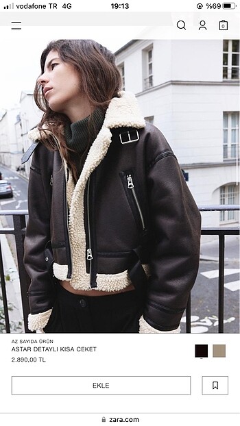 ZARA CEKET