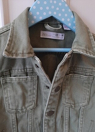 Zara erkek çocuk kot ceket