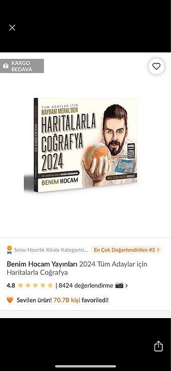 haritalarla coğrafya bayram meral
