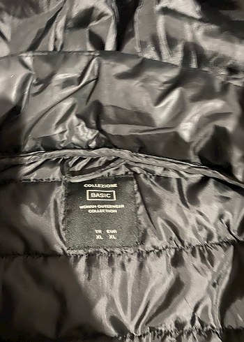 Siyah Fermuarlı Kadın Mont - Görsel 5