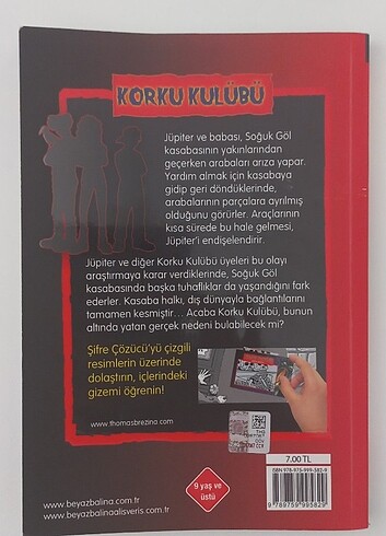  Beden Renk Korku kulübü 2, 5 ve 6. Seri kitapları
