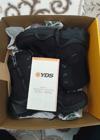 Siyah Bağcıklı Erkek Botları - Görsel 2