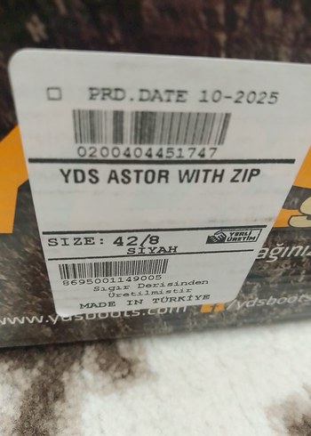 Siyah Bağcıklı Erkek Botları - Görsel 3