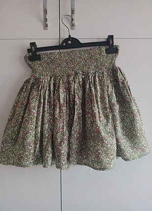 Mini desenli etek