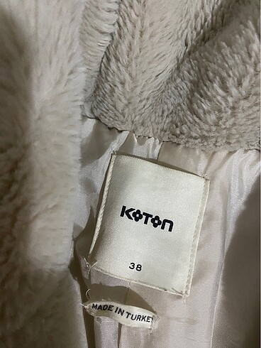 38 Beden kürk mont peluş