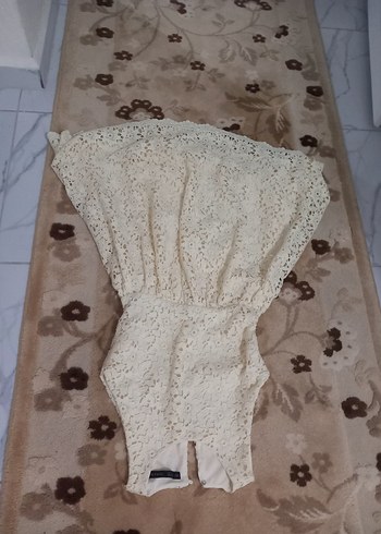 Zara Kız Çocuk Dantel İşlemeli Bohem Elbise