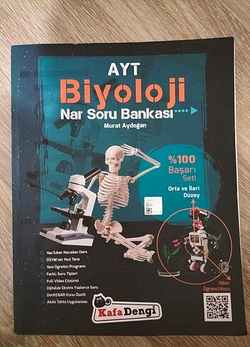 Ayt biyoloji kitabı 