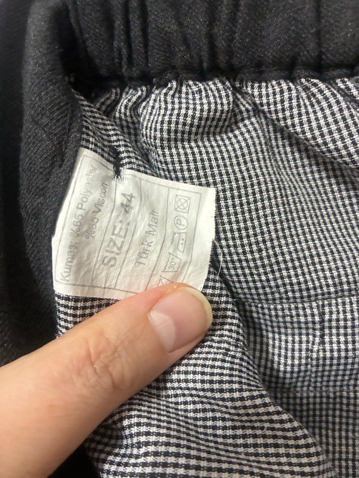 Erkek çocuk okul pantolonu beli lastikli ilk okul - Görsel 3