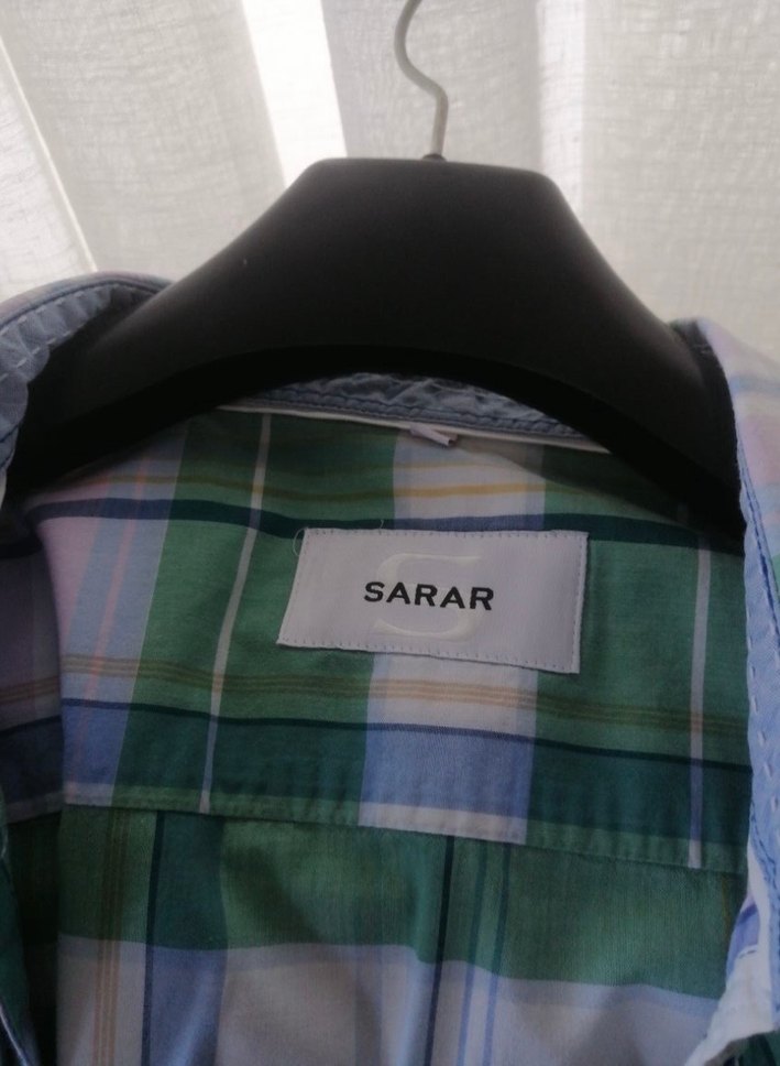 Düğmeli Yeşil Pamuklu Kadın Gömlek - Görsel 2