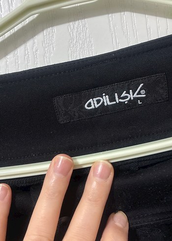 Kadın Siyah Kumaş Pantolon - Görsel 2